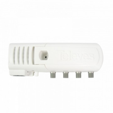 Amplificateur Auto-LTE 1E / (2S + TV) "F": 47 ... 694 / 782MHz G 20DB VS 101DBµV w / Use + Alim. Préamplif. 12V-100mA