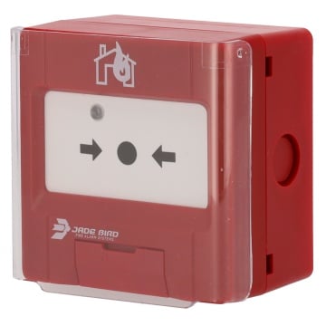 Analog Puller Jade Bird - Included Protective Cover - Luminous Indicator and Visual Activation - Auxiliary Dry Contact - Certified EN 54-11