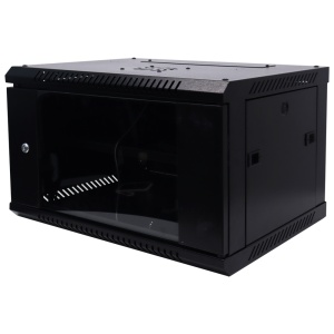 Armário rack integrado Uniview - Capacidade de 4U para rack de 19" - Suporta montagem na parede ou no chão - Carga total de até 60 kg - Inclui ventoinha de arrefecimento - Inclui a extensão PDU de 6 tomadas