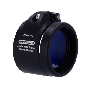 Aufsteckbarer Thermoadapter - Gewinde M52x0,75 - Größe 51 mm - Aluminium - Schwarz