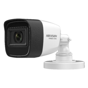 Câmara bullet Hikvision - 8Mpx PRO / lente 2.8 mm - 4 em 1 (HDTVI / HDCVI / AHD / CVBS) - High Performance CMOS - EXIR 2.0 IR Alcance 30 m - BLC / HLC / WDR 120dB / Smart IR