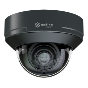 Câmara Dome IP gama E Inteligência Artificial - Resolução 4 Mpx (2566x1440) - Lente Motorizada 2.8~12mm | Microfone | IR 50m - IA: Classificação de humano e veículo - Grau de proteção IP67 e IK10 - PoE (IEEE802.3af)