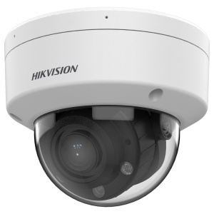 Câmara Dome IP Hikvision VALUE - Resolução 4 Mpx (2688x1520) - Lente motorizada 2.8~12 mm - Luz híbrida alcance 30 m | PoE | IP67 - Microfone integrado | Alarmes | Áudio - Deteção de movimento 3.0 | MicroSD