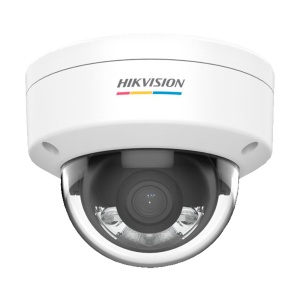 Câmara IP Dome Hikvision - Gama Value - 2 MP | Lente 2.8 mm | Deteção de movimento 2. - Luz branca 30 m | DWDR | ColourVu - PoE | H.265+| IP67 | IK08 - WEB, Software CMS, Smartphone e NVR