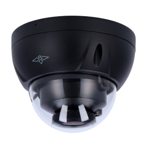Caméra IP Dome X -Security Black - 4 mégapixels (2688 × 1520) - 2,7–13,5 mm / LED Plage 40 m - WDR 120 dB | Microphone incorporé - Poe | H.265 + - fonctions intelligentes