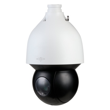 Caméra X -Security IP PTZ 4 Range MPX Pro - Lentille varifocale 5,4 ~ 135 mm (Zoom optique 25x)) - IV 150 M | Starlight - IV (Protection du périmètre) | SDM 4.0 - Détection du visage | Count | Suivi automatique - IP67 | IK10 | Audio | Alarmes | Poe + | MicroSD
