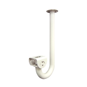 Carcass Ceiling Support - HS250W Compatible - 470 (AL) X 85 (LG) x 240 (PF) - Maximum load 15 kg - aluminum / ivory color - Horizontal Giro 360º / Vertical 85º