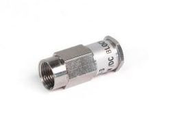 Carga adaptado 75Ohm "F" c/bloqueo DC