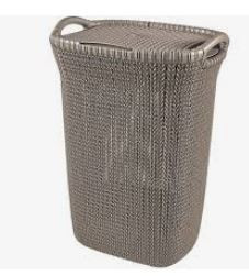 Cesto Malha 57L Castanho