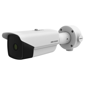 Chambre thermique IP Hikvision Gama Pro - Capteur thermique 384x288 Vox | 25 mm Lens - Sensibilité thermique ≤ 35 mk - Détection préventive et alarme - Taux de mesure du temps -20 ~ 150ºC / ± 8ºC - IP67 | IK10 | Anti-corrosion