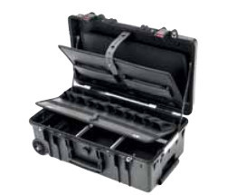 Champion bag w/black wheels (465x245x350mm)