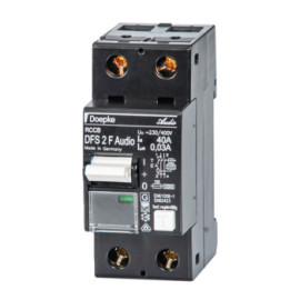 Color circuit breaker. Residual DFS 2 040-2/0.03-F audio