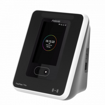 Control de acceso e presencia - Facial, tarjeta EM e Alfiler - 3.000 usuarios | 100.000 archivos - TCP/IP, Wifi, USB, RS485 e Wiegand - 3.5" Pantalla Tft sensible ao tocar | Controlador integrado - Crosschex