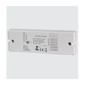 Controlador DIM, CCT; RGBW, RGB+CCT 12-24Vdc 4A/CH 5x96W Mesh 2.4G