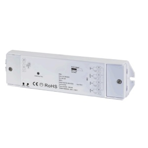 Contrôleur RF 12-36VDC 4CHX5A 240W-720W MONO / CCT / RGBW IP20