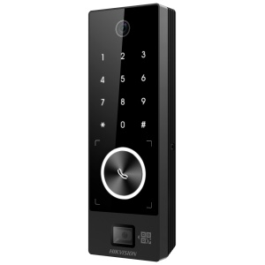 Controlo de acesso PoE IP65 - Facial, cartão MF, QR dinâmico e PIN - 1.000 utilizadores | 150.000 registos - TCP/IP, Wi-Fi e Wiegand - Controladora integrada - iVMS-4200 | Hik-Connect