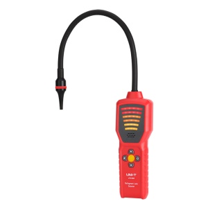 Detetor eletrónico de fugas de refrigerante - Sensor de alta sensibilidade - Alarme com sinal sonoro - Deteta uma ampla variedade de refrigerantes - Sonda flexível / Sensibilidade ajustável