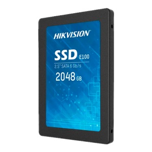 Disco rígidoHikvision SSD 2.5" - Capacidade 2 TB - Interface SATA III - Velocidade de escrita até 430 MB/s - Vida útil de larga duração - 960 TBW