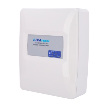 DMTECH Power supply - EN54-4 Certificate - Output Current 2A - Maximum up to 3.5a for 15 minutes - Fault Assistant Output - Capacity for 2 12V batteries
