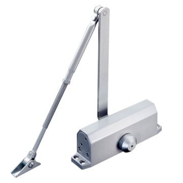 Doors - for opening on the left or right - Metallic Material - Doors up to 100 kg - two speeds to close - 72 (AL) x 44.5 (FO) X 226 (AN) MM