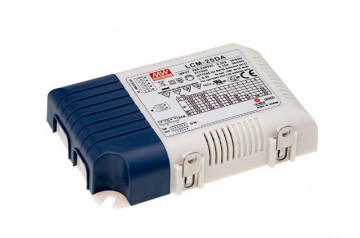 Drive CC Prog. Led dimável PUSH+DALI 25W Mean Well
