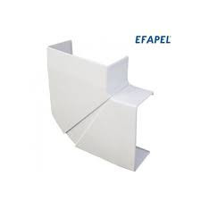 EFAPEL - 10183RBR ÂNGULO PLANO VARIÁVEL P/CALHA 90X50 BRANCO - 5603011595586