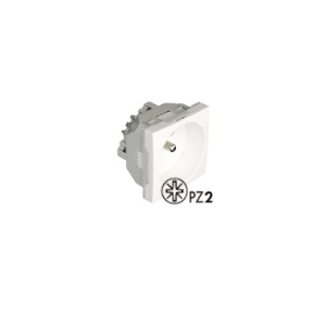 EFAPEL - 45112SPM Französisches Grundstück mit Outtor - 2MOD Black Mate - 5603011616915