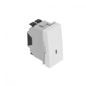 EFAPEL - 45160sBR LUM BASTING BUTTON (250V) - 1 white MO - 5603011573492