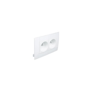 EFAPEL - 45246CBR TOM DUPLA FRANC MOD C/OBT L75 - 4 MÓD BRANCA - 5603011580384