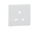 EFAPEL - 50642TBM CENTRO P/TOMADA INGLESA C/OBTUR BRANCO MATE - 5603011629663