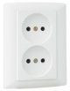 EFAPEL - 70321CMF Double Plunger 2p Elfenbein - 5603011044053