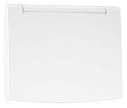 EFAPEL - 70634TMF SCHUKO CENTER W/COVER AND OBTUR (IP44) Ivory - 5603011066987