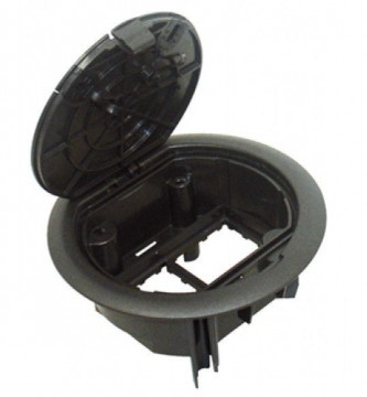 EFAPEL - 83002CAT Anthracite Floor Box - 4 Module - 5603011600716