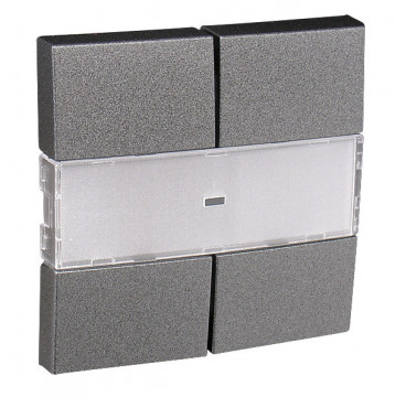 EFAPEL - 90600TIS TECLA P/BOTÃO PRESSÃO QUÁDRUPLO MBT GRIS - 5603011583057