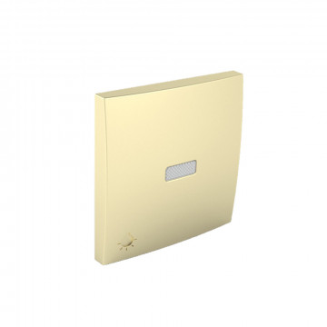 Efapel - Clé 90797TDU pour les lumières avec symbole de lumière dorée - 5603011607456
