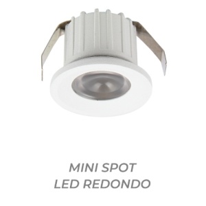 ESL4011WW-CZ - 100100200106 - MINI RUNDER LED-SPOT 3W 3000K IP44 GRAU