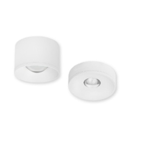 ESL4013WW-PT - 100113100004 - APLIQUE DE TETO LED REDONDO 4W 3000K IP44 PRETO