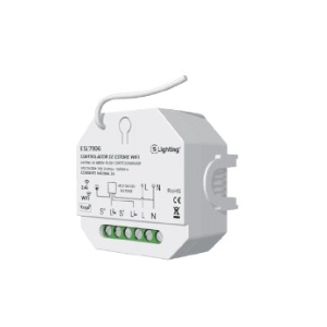 ESL7906 - 100100900040 - Contrôleur estore 240VAC 2A 480W Switch Push / WiFi / RF