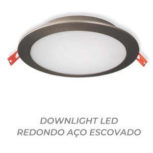 ESL8104CW - 100100200051 - DOWNLIGHT LED REDONDO 4W 4000K ACERO