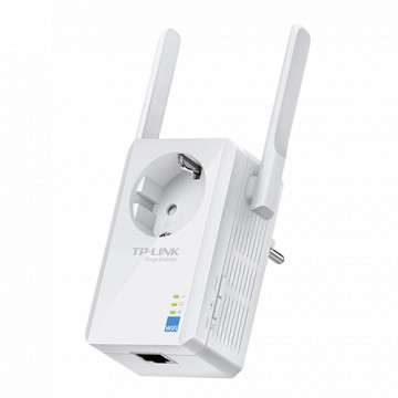 Extenseur sans fil - Fréquence 2,4 GHz - prend en charge 802.11 b / g / n - Connexions jusqu'à 300 Mbps - Power 15DBM - Connecteur RJ45 10 / 100Mbps
