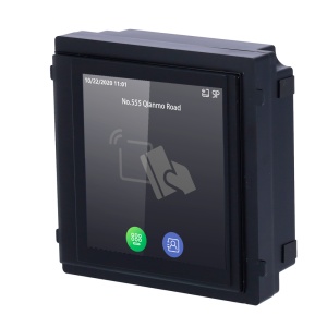 Extension Module - IPS 4 "Tactile Screen | Keyboard and Directory - Card Opening in and PIN - 500 Contacts Storage - Suitable for outer use IP65 | IK08 - Modular Assembly
