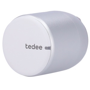 Fechadura inteligente BLE - Invisível do exterior | Tamanho pequeno - Instalação sem manipular a porta - Apta para cilindro TEDEE-CYLINDER-HPLUS-x - Utilizadores convidados e relatórios de acesso - APP Tedee | Bateria LiPo integrada