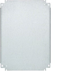 FL408A - Platina metálica a.480 l.343 HAGER EAN:3250610671436