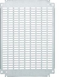 FL476A - Platina metálica perf. a.630 l.343 HAGER EAN:3250610671535
