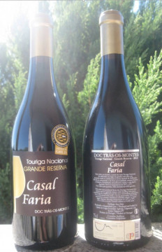 Flasche DOC Rotwein 75cl Casal Faria Grande Reserve 2012 Touriga Nacional