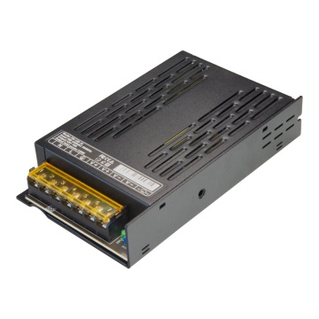 Fuente de alimento intercambiado - Prohibido AC 100 V ~ 240 V - 2 salidas poner par de cobre - Salida DC 12 V / 120 W - Voltaje de salida ajustable 1.5V - Cuerpo metálico