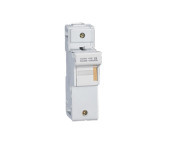 Fuse base 2 poles 10x38mm 2-32a 1000v-dc