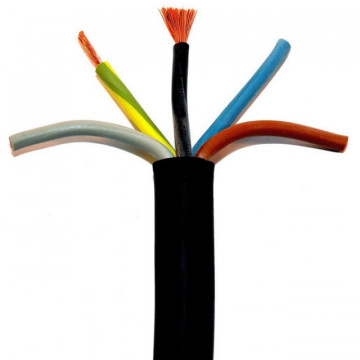 H05VV Felxible Felxible Kabel- 5 g 1,5 mm2 Preis pro Meter
