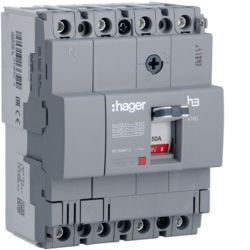 HDA051L - Criador x160 TM 4P-4D 50A 18kA HAGER Ean:3250613136529