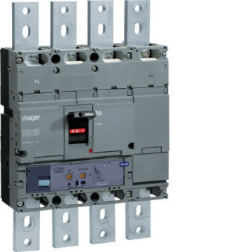 Hee801h - H1000 LSI Breaker 4P -4D 800A 70KA HAGER EAN: 3250613349790